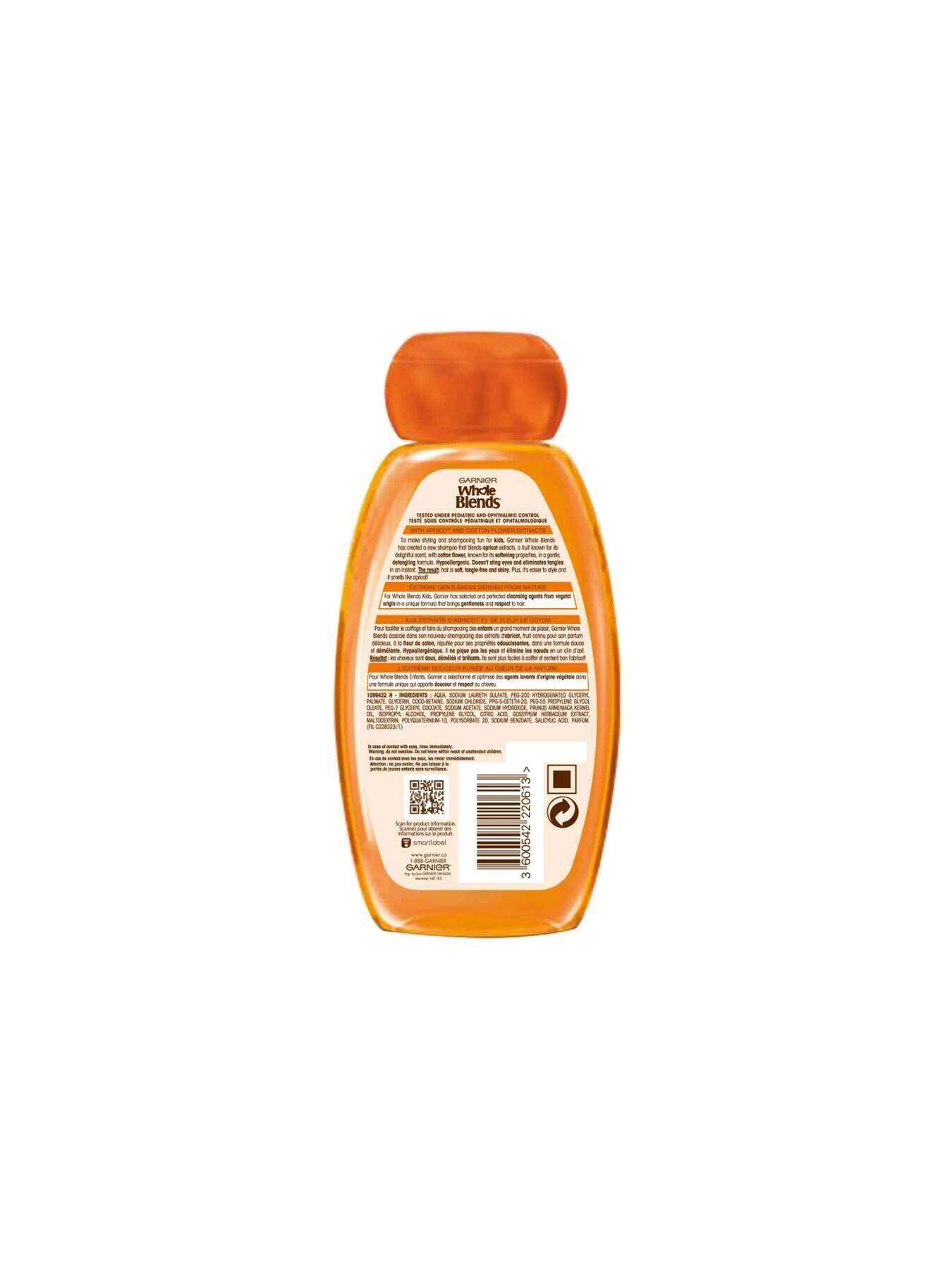 garniershampoowholeblendskidsapricotcottonflower2in1shampoo250ml3600542220613t2